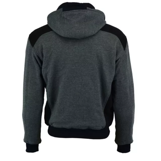 Bores Safety 6 Hoodie Motorradjacke Herren (grau/schwarz) Gr: L 3