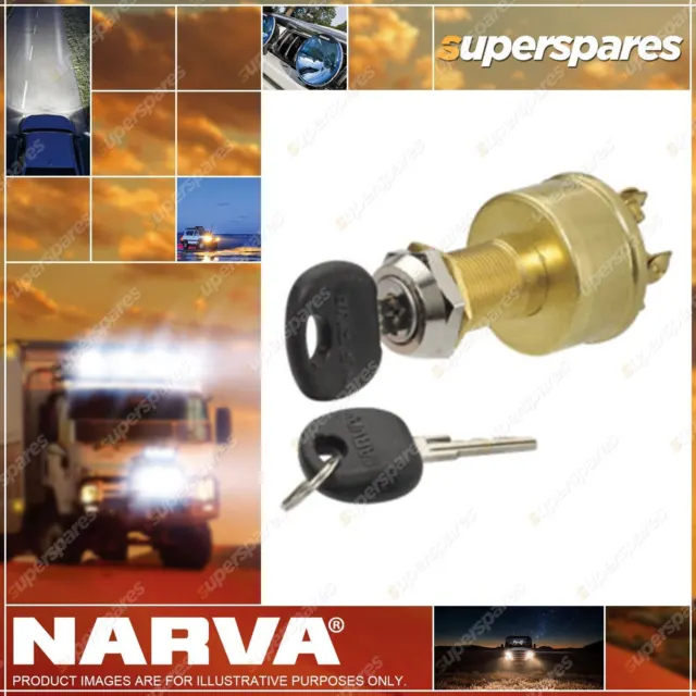 Narva Brand 4 Position Ignition Switch - Marine 64012 Premium Quality