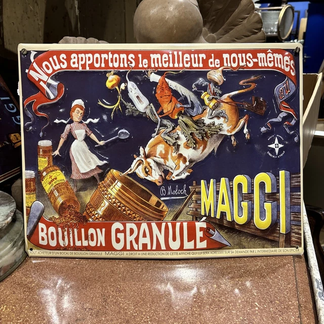 Plaque En Mtal Publicitaire