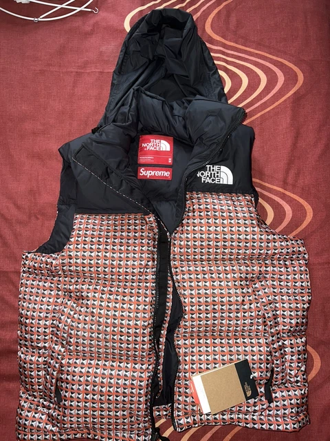 Supreme x The North Face Nuptse Vest (Red - Medium - DEADSTOCK)