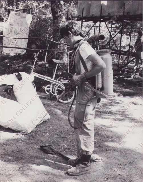 1974 LA SPEZIA Giovani Scouts Campo Aquila Rossa Fotografia 20