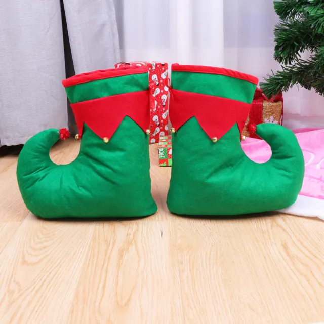 Costume undici di Natale bambino festa di Natale copricapo pantofole di Natale
