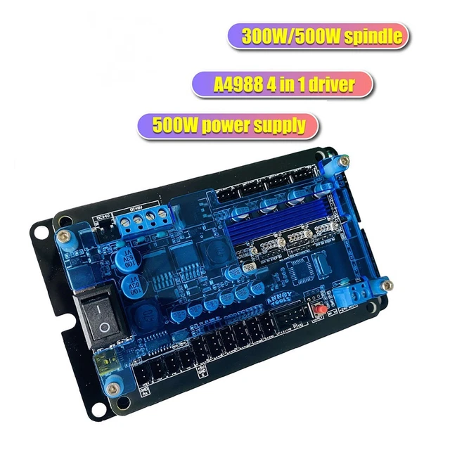 For CNC Engraver Machine GRBL Controller Board 3Axis Stepper Motor Driver 12-48V
