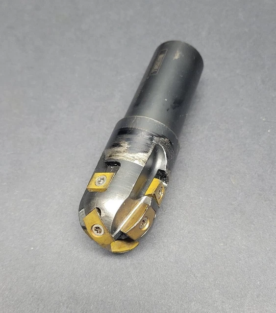 Ingersoll 1½" Indexable Ball Nose End Mill CDE322 Inserts Machinist Cutting Tool