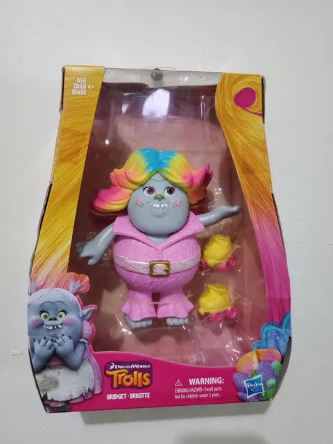 Trolls Bridget Lady Glitter Sparkles 6 Action Figure Toy Dreamworks Hasbro  2016