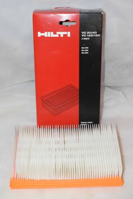 HIlti HEPA (Wet/Dry) Filter for VC 20/40 VC 125/150 #203879