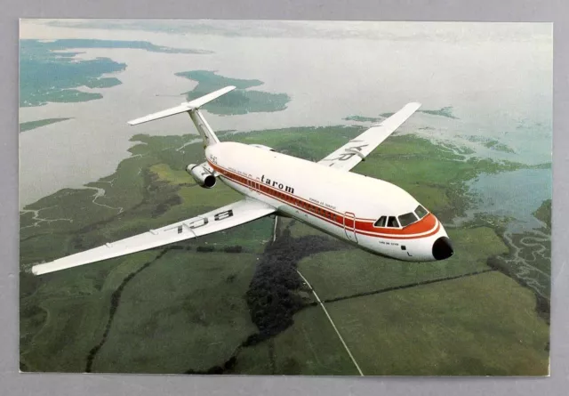 Tarom Romanian Airlines Bac1-11 500 One-Eleven Manufacturers Sales Card