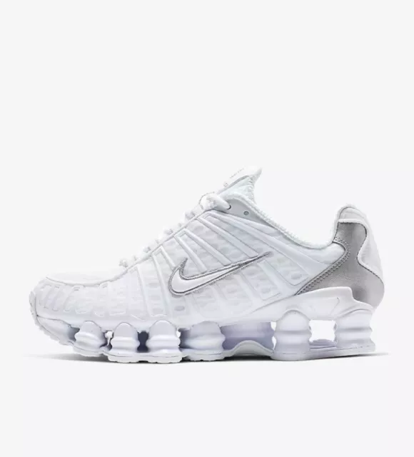 Nike Shox TL White/ Weiß Metallic Silver EU40.5, 41, 42, 43, 44, 44.5 AR3566-100