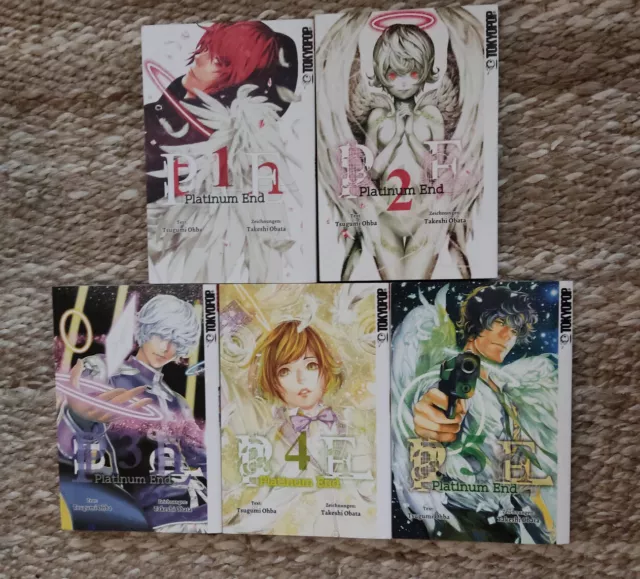 Platinum End 1-5 Manga Deutsch Tokyopop