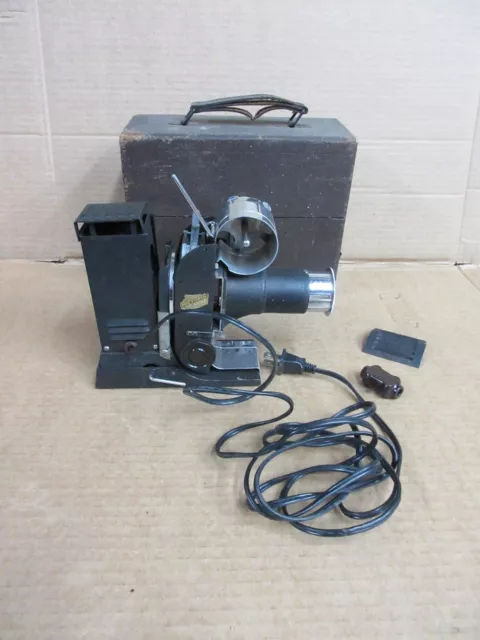 Vintage Society For Visual Education Pictoral Projector Model CC With Case