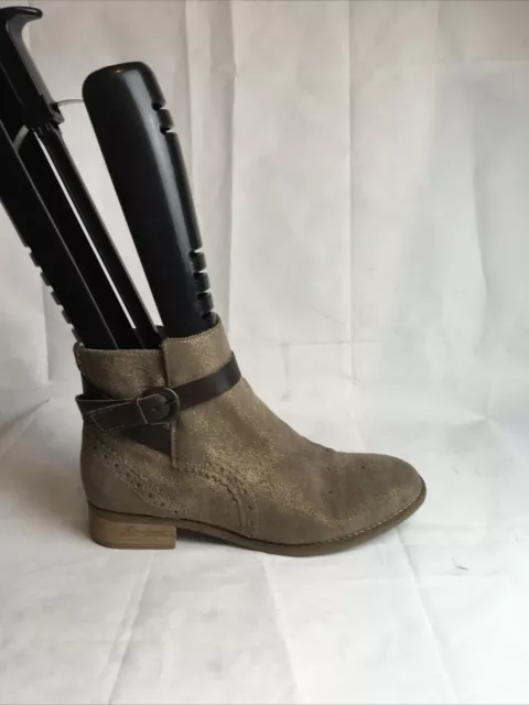 LADIES SIZE 6 D Clarks Maroda Spritz Brown Leather Boots 40.00 PicClick UK