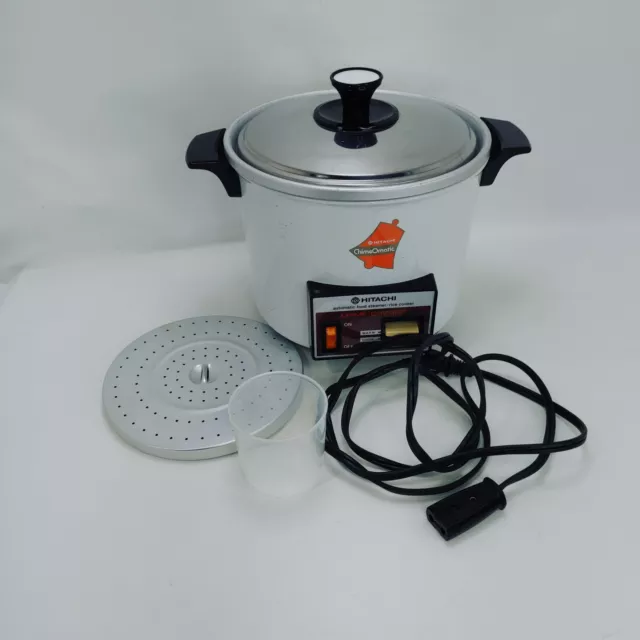 Vintage Panasonic Rice Cooker/ Steamer Rice-O- Mat 5 Cup SR-W06PA - Used  0899