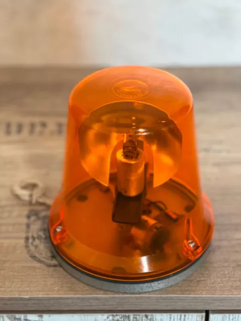 Vintage 1985 rotating beacon light Emergency Warning Light VEB Germany DDR 12V