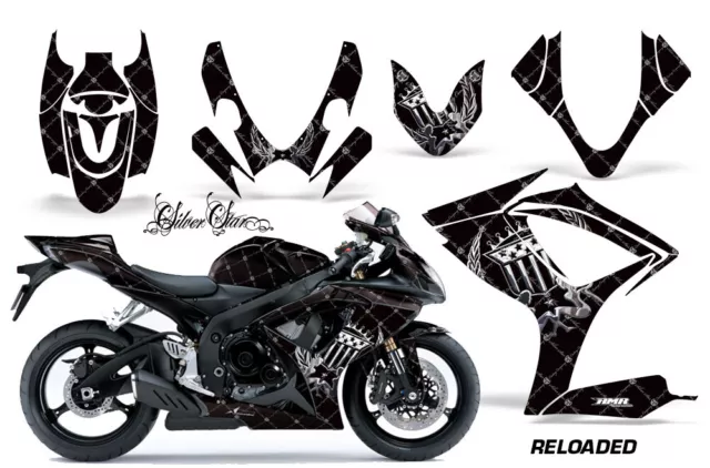 Moto Grafica Kit Decalcomania per Suzuki GSX 1300 Hayabusa 08-13 Reloaded Chr K