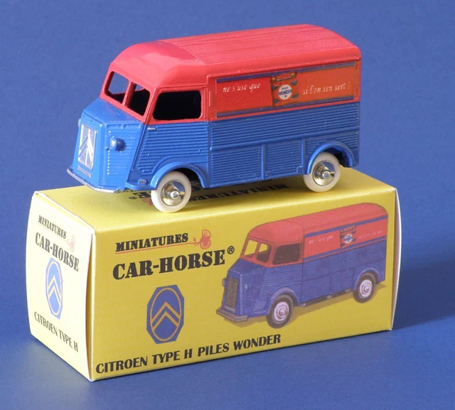 15 Car-Horse Citroën ds 19 cabriolet noire style Dinky Cij Jrd Norev - Collection