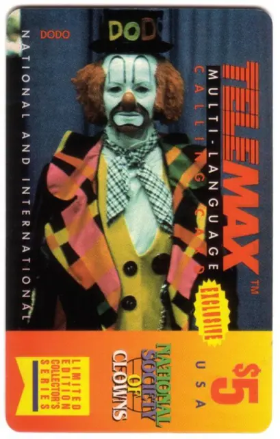 Clowns - Dodo le Clown Téléphone Carte