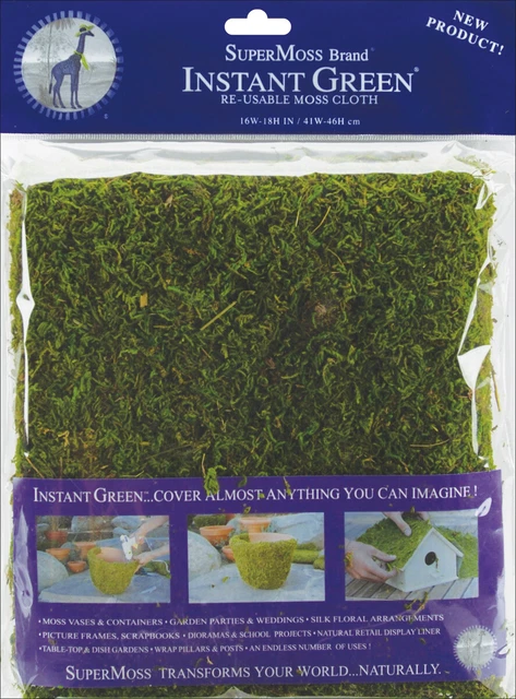 Estera Supermoss-Moss 18""X16""-Verde