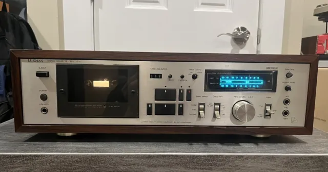 Luxman K-117 Vintage Tape Cassette Deck