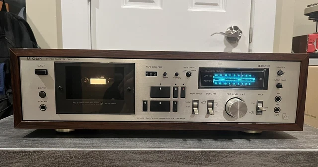 Luxman K-117 Vintage Tape Cassette Deck Luxman K-117 Vintage Tape Cassette Deck