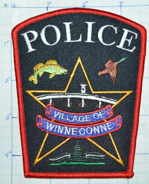 Wisconsin, Village Of Winneconne Police Dept Patch
