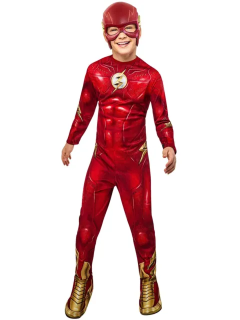 Flash Superhéros Costume Enfants pour Garçons - Officiel Marvel Dc Comics
