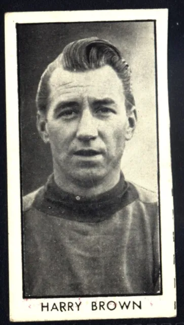 D.C. Thomson Football Stars 1957 (Adventure) Harry Brown (Plymouth Argyle) No.41