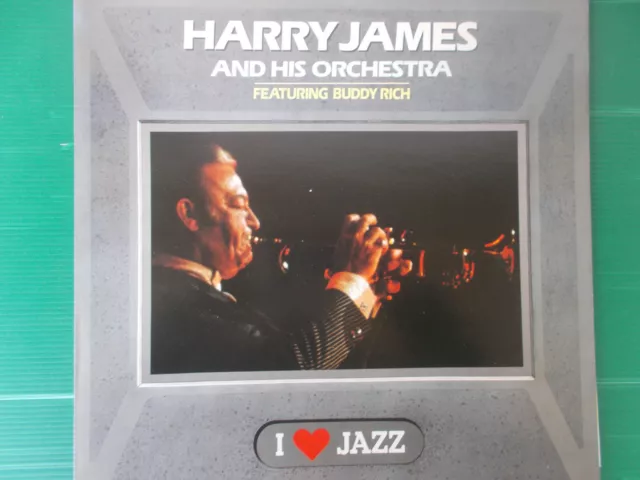 LP HARRY JAMES AND HIS ORCHESTRA featuring BUDDY RICH MIRACOLOSAMENTE NUOVO