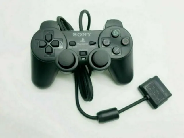 Sony Playstation 2 PS2 Wired Controller black Brand New AU