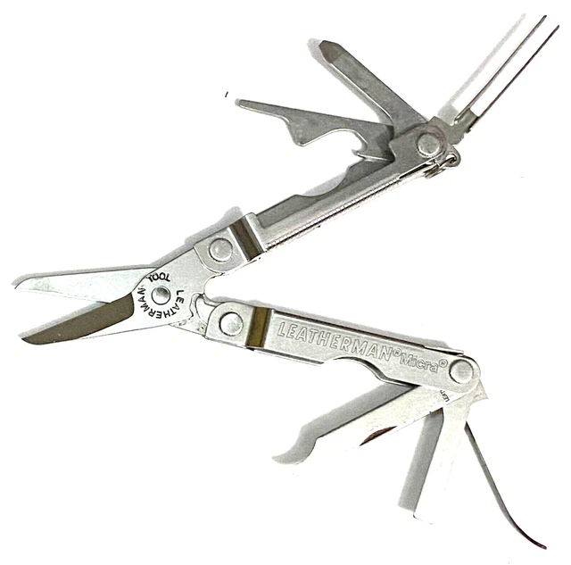 LEATHERMAN MICRA 1ST Gen MultiTool Knife Scissors Stainless Steel