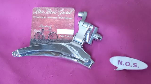 NOS/NEUF Shimano 600EX Front Derailleur Avant FD-6207 double braze-on VELO BIKE