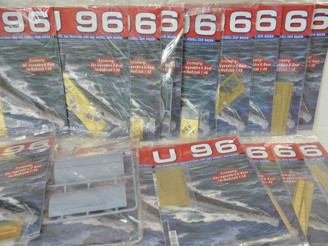 U96 HACHETTE HOLZ U-Boot Modellbau Bausatz zum aussuchen ab 101 - 150 ...