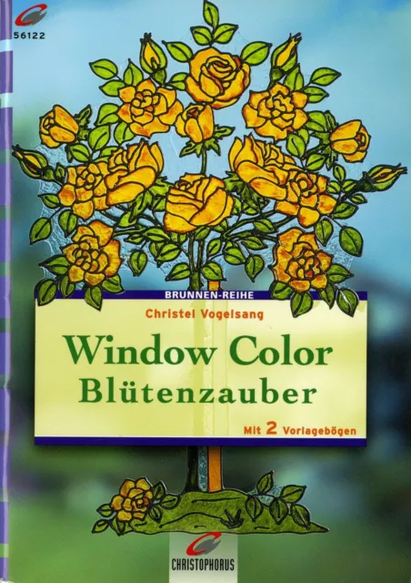 Christophorus Brunnen-Reihe 56122 - Window Color - Blütenzauber