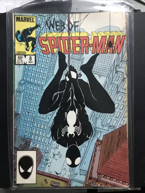 Web Of Spider-Man #8 Marvel Comics (1985)