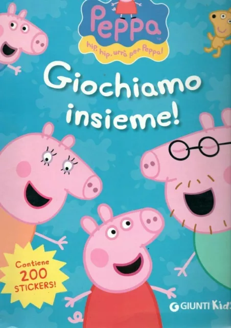 PEPPA PIG - Giochiamo Insieme - Gli Attacca-Stacca - 200 Stickers ! -  Bambini EUR 2,90 - PicClick IT