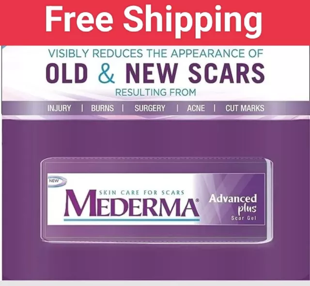 ORIGINAL MEDERMA ADVANCED PLUS SCAR GEL 5g FOR SCARS & MARKS - No1 IN THE USA