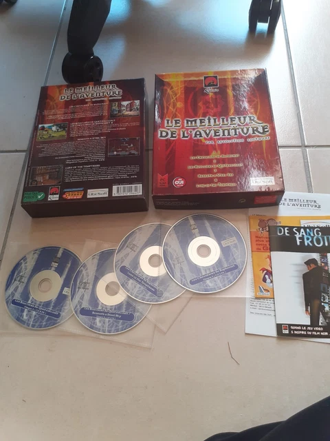 Jeu PC Big Box ANTARA - Jeu De Rôle & Aventure Sierra 1997 - Complet Retro