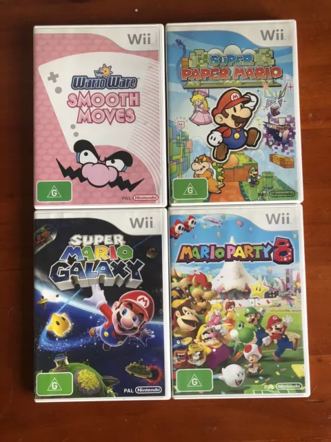 MARIO BUNDLE - NINTENDO WII GAMES - FAST& FREE DISPATCH - GALAXY