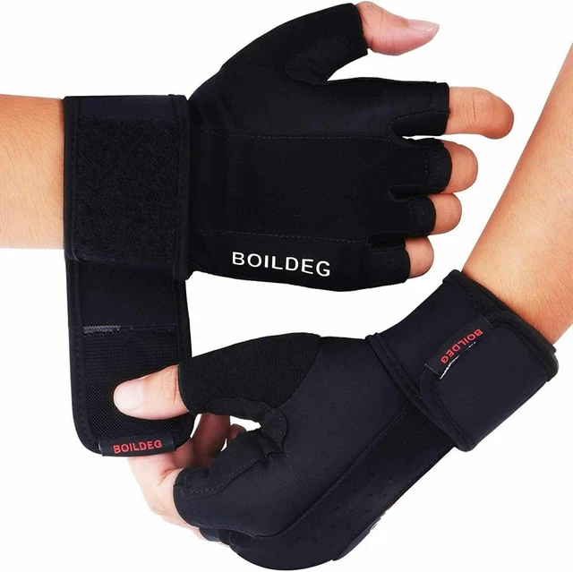 Boildeg Gym Weight Lifting Training Gloves, Extra Large, XL