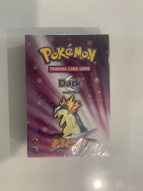 POKÉMON NEO DESTINY Dark Theme Deck (Sealed) $650.00 - PicClick AU