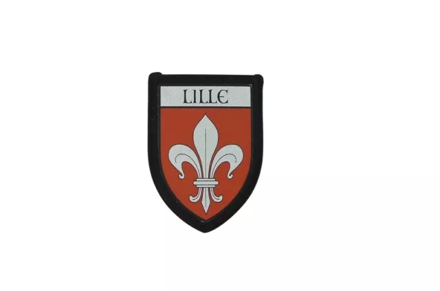 Wappenschild Brode Zum Aufbügeln Bedruckt; Wappen Rathaus Feuerwehr Lille Lilois