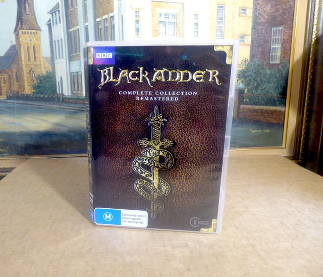 BLACKADDER - THE COMPLETE COLLECTION REMASTERED (6-Disc) R4 DVD Box Set *VGC