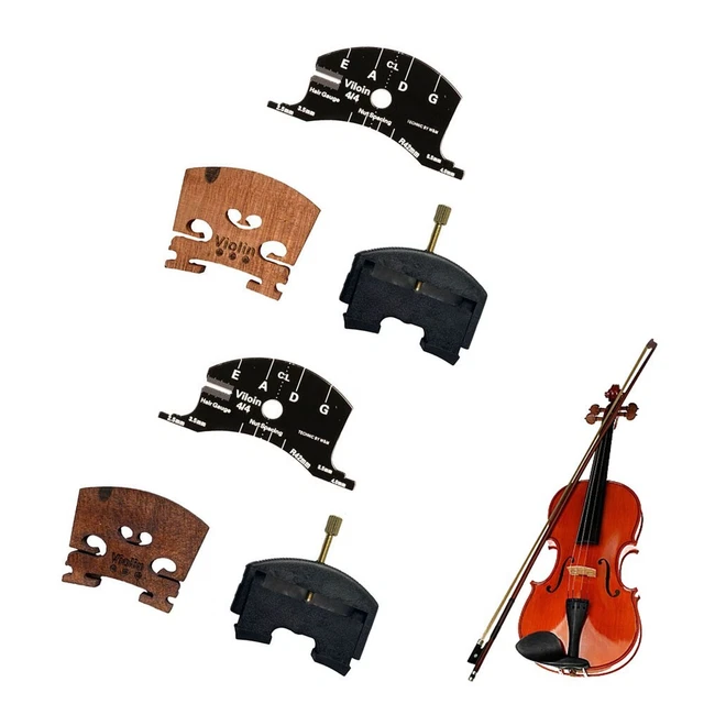 Sourdine Alnicov Pour Violon/Alto - Alliage De Zinc, Réduction De Volume, Pratique Silencieuse