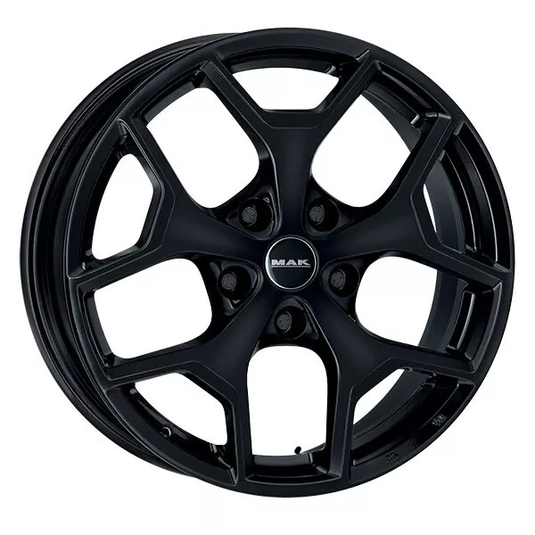 Jantes Roues Mak Liberty Pour Peugeot Rifter M1 7.5X18 5X108 Gloss Black Rs4