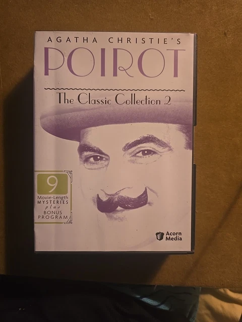POIROT - THE Classic Collection 2 (DVD, 2007, 10-Disc Set