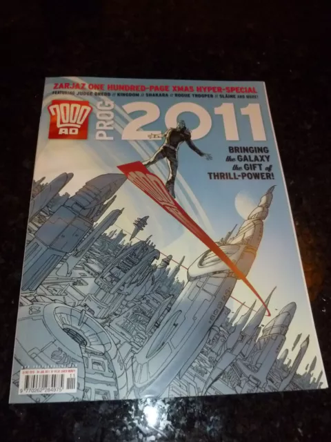 2000 AD Comic - PROG 2011 - Date 01/01/2011 - 100 Page Year End Xmas Special