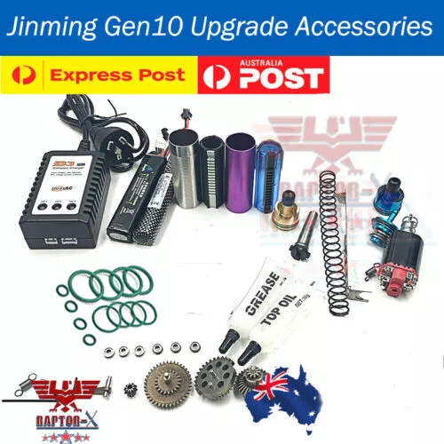 UPGRADE Gearbox Metal Parts B3 Charger O-ring Gen 8 9 10 J9 J10 LDT Gel Blaster