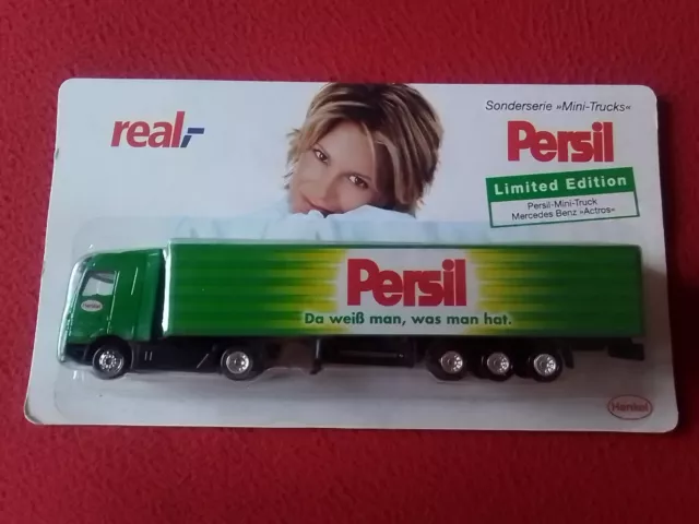 Camión De Juguete En Su Blister Cerrado Sin Uso Truck Mini-Trucks Persil Henkel