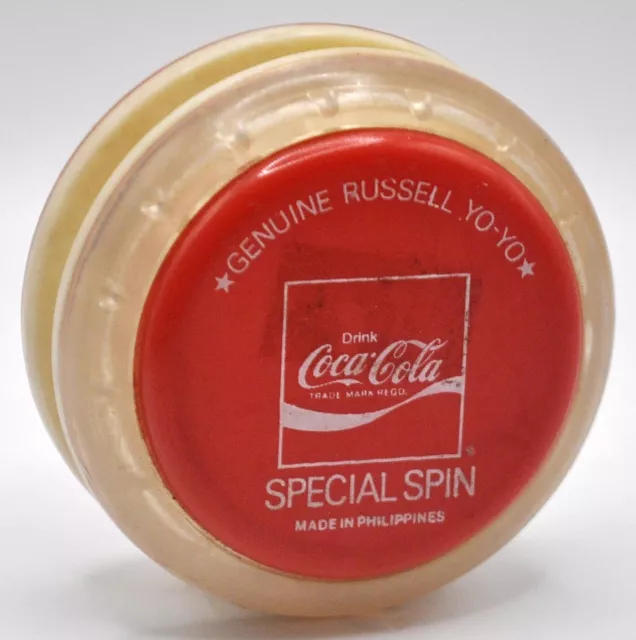 1970 Philippines DRINK Coca COKE Cola SPECIAL SPIN Genuine Russell Yo-Yo