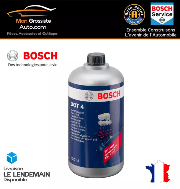 BOSCH Liquide de frein DOT 4 1L OFFRE SPECIALE