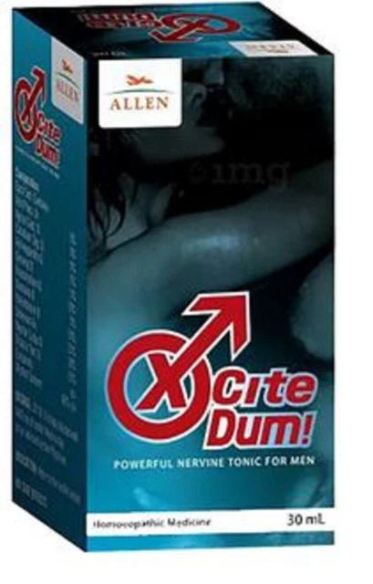 Allen Xcite Dum Goccia Omeopatico Medicina Per Uomo 30 ML
